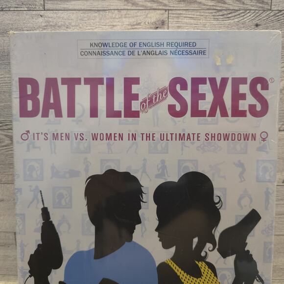 BATTLE OF THE SEXES Adult Board Game by Spin Master Party Game NEW SEALED NIB - Picture 2 of 13